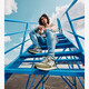Heren sneakers groen grijs