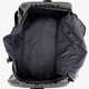 Sporttas met panterprint 26 liter zwart