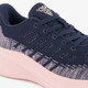 Dames fitnessschoenen blauw roze