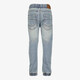 Jongens jog denim met stone wassing blauw