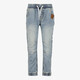 Jongens jog denim met stone wassing blauw
