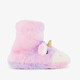 Kinder pantoffels unicorn lila