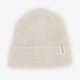 Gebreide dames muts wit