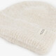 Gebreide dames muts wit