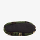 Kinder teddy sloffen met camouflage print groen