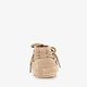 Babyschoenen met veters beige