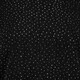 Dames party shirt met strasstenen zwart