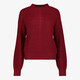 Dames trui bordeaux rood