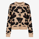 Dames vest met luipaardprint