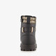 Meisjes veterboots zwart met goud
