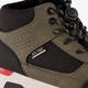 Hoge jongens sneakers groen zwart