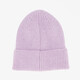 Gebreide dames muts lila