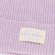 Gebreide dames muts lila