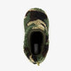 Hoge jongens pantoffels met camouflageprint groen