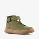 Gevoerde jongens veterboots groen
