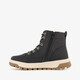 Gevoerde jongens veterboots blauw