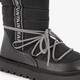 Gevoerde dames snowboots zwart