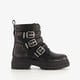 Dames biker boots zwart