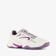 Dames padelschoenen wit paars
