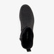 Dames croco boots zwart
