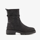 Dames croco boots zwart