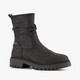 Dames croco boots zwart