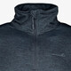 Heren skipully met rits blauw