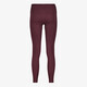 Seamless dames yoga legging bordeauxrood