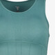 Seamless dames sport BH turquoise