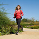 Dry dames hardloop T-shirt koraalroze