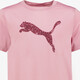 Tad ESS Log Graphic sport kinder T-shirt roze