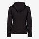 Metallic Fl dames hoodie zwart goud