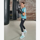 Train Essentials Big Logo dames sportlegging zwart