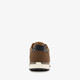 Heren sneakers cognac wit