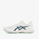 ASICS UPCOURT 6 heren zaalschoenen wit groen