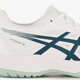 ASICS UPCOURT 6 heren zaalschoenen wit groen