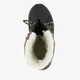 Gevoerde kinder snowboots beige zwart