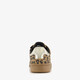 Meisjes sneakers met luipaardprint en metallic