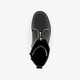 Meisjes biker boots met strass steentjes zwart
