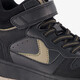 Hoge jongens sneakers zwart beige