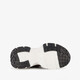 Dames dad sneakers met slangenprint zwart