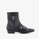 Dames biker boots zwart