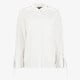 TwoDay gestreepte dames blouse strass steentjes blauw