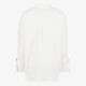 Dames blouse met strass steentjes wit