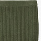 Ribgebreide dames midi rok groen