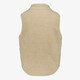 Jongens teddy gilet beige