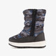 Gevoerde kinder snowboots zwart blauw