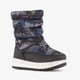 Gevoerde kinder snowboots zwart blauw