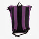 Roltop rugzak paars 14 liter