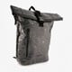 Osaga rolltop rugzak waterdicht zwart met panterprint 14 liter